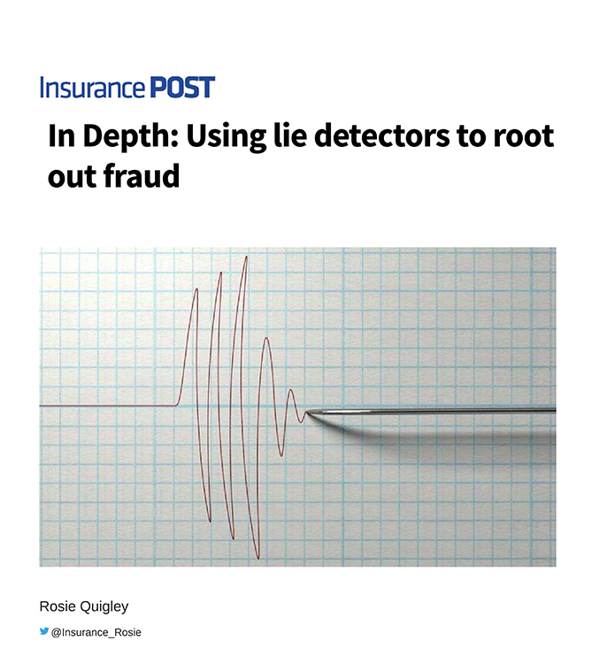 In depth - Using lie detectors to root out fraud